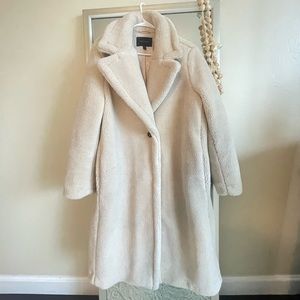 Banana Republic Sherpa Trench Coat
